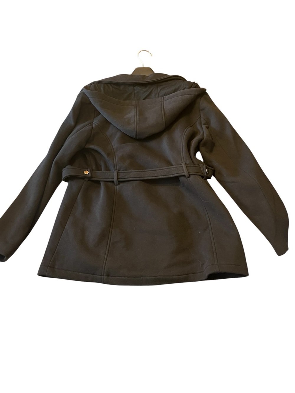 d.e.t.a.i.l.s INT. New women’s black coat in a size large. Scarf as well. - Picture 6 of 15